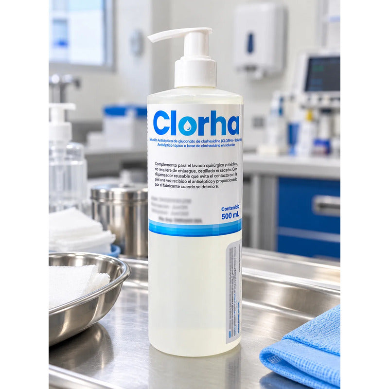 Solución Antiseptica Clorha Solomed 500 Ml Neutra
