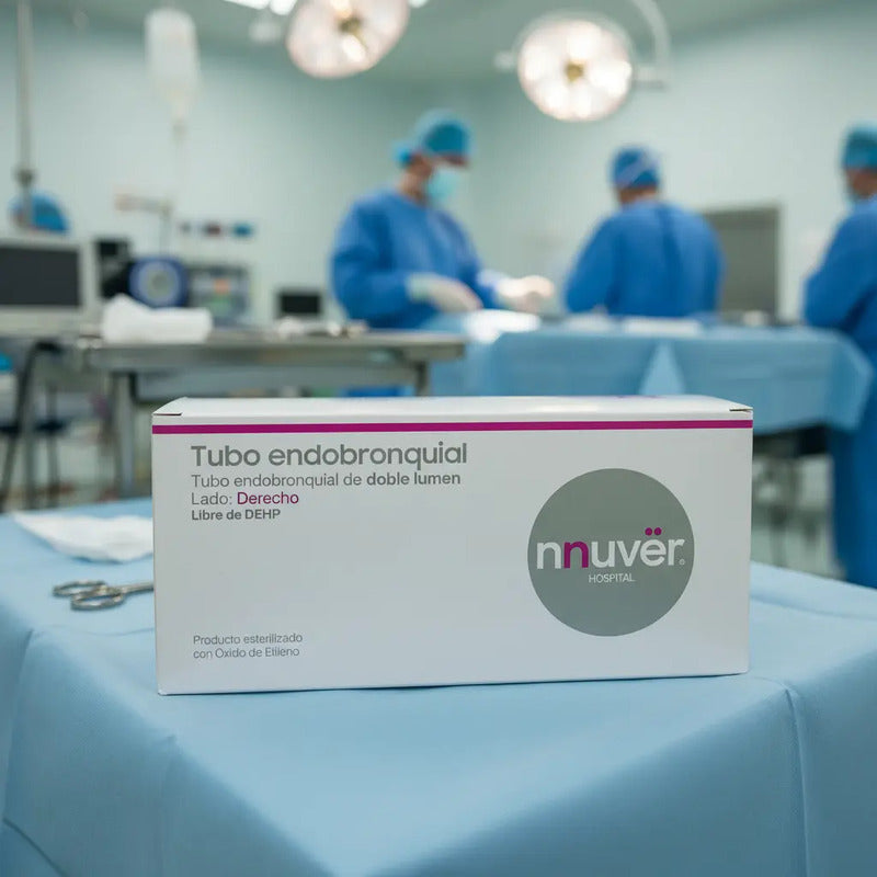 Tubo Endobronqueal Doble Lumen Sin Dehp 32fr Drecho