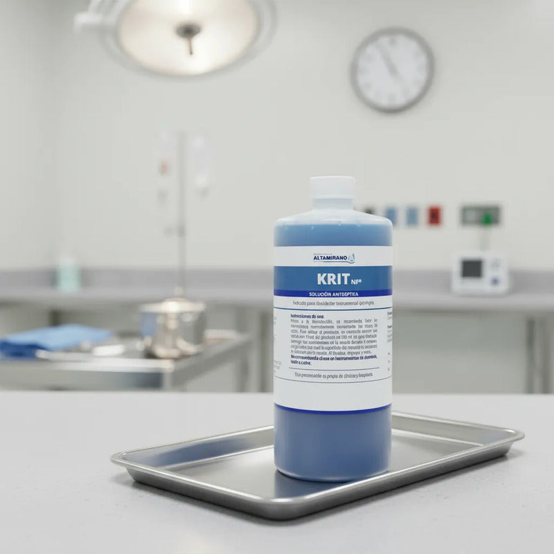 Krit Germicida Concentrado Anticorrosivo 500ml Uso Clínico