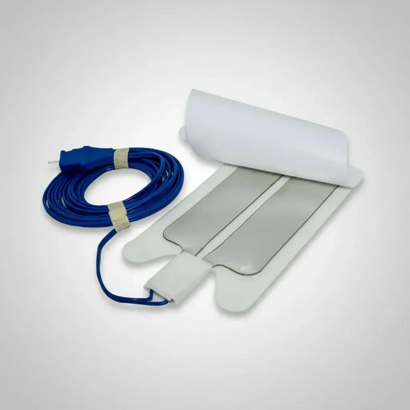 Lote De 5 Placas P/ Electrocirugia Electrocauterio Con Cable