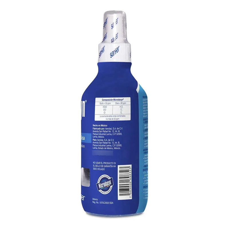 Solución Esterilizante Para Heridas 240 Ml Microdacyn Neutra Neutra