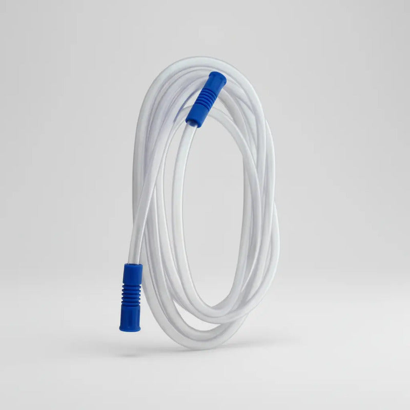 Tubo Aspiración Estéril 3.1m Dipmac Transparente 10 Pzas 8mm