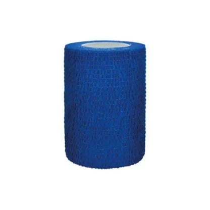 2 Vendas Compresión Deportiva Autoadherente Azul7.5cm X 4.5m Azul