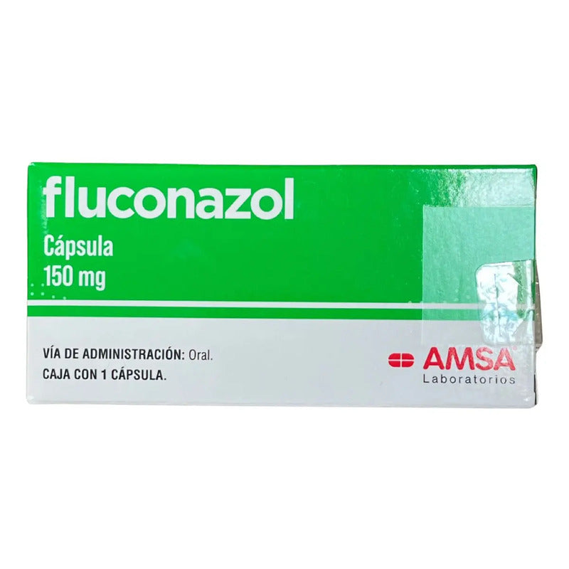 Fluconazol Amsa Fluconazol 150 Mg Caja C/1 Capsulas - Antibioticos De Mexico, S.a. De C.v. (amsa)