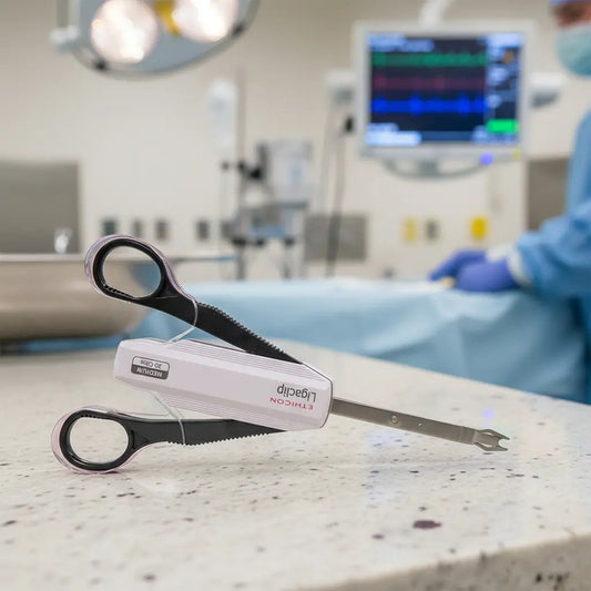 Ligaclip Mca 23.8cm Con 20 Clips De Titanio Ethicon Msm20