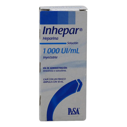 Inhepar Sol. Iny. C/1 Fco. Amp. 1,000 Ui/1 Ml.