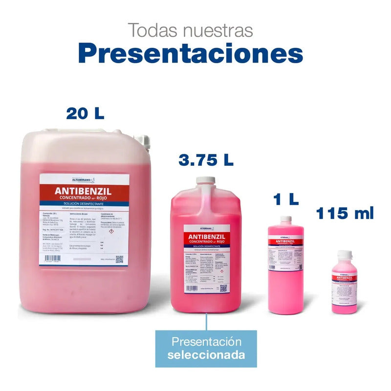 Jabón Antibenzil Concentrado P/desinfectar Instrumental Qx