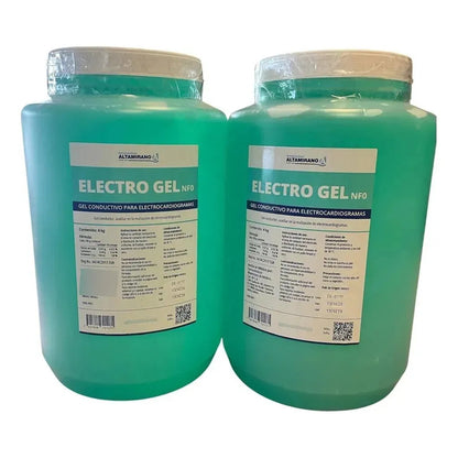 2 Gel Conductor Electrogel  Galón Verde Uso Clinico